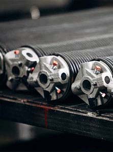 San Diego Garage Spring Repair Image of Springs We Keep In Stock.